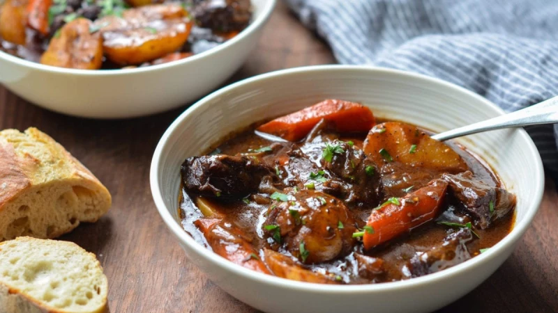 Beef Stew With Balsamic Vinegar