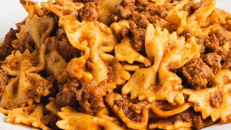 Bow Tie Pasta Recipes With Ground Beef