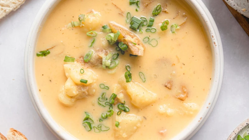Cheesy Potato Soup Recipe With Velveeta