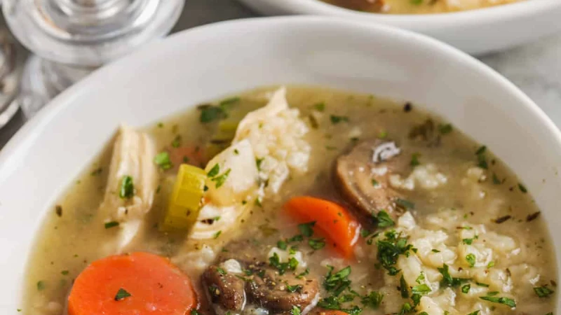 Chicken And Mushroom Soup Recipe