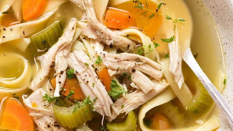 Chicken Noodle Soup Recipe Whole Chicken