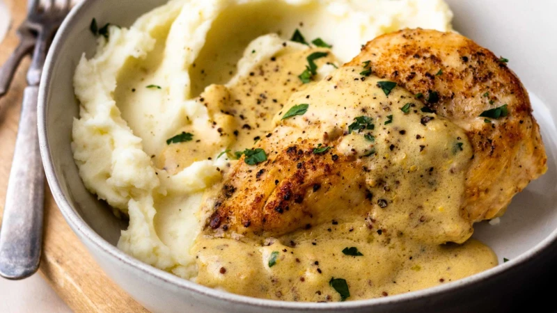 Chicken Recipes Mashed Potatoes