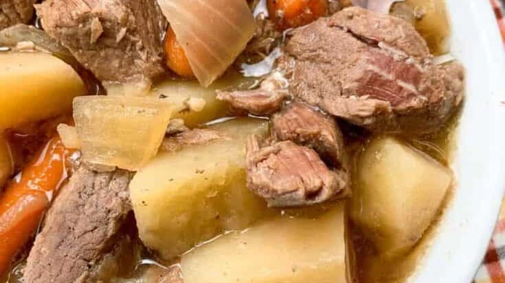 Crock Pot Beef Stew Recipe With Onion Soup Mix