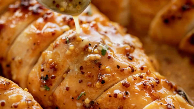 Dijon Mustard Baked Chicken Breast Recipe