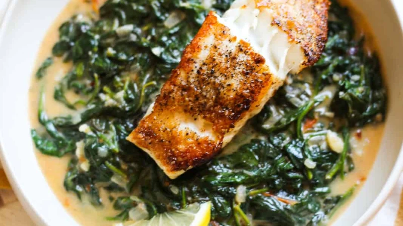 Fish And Spinach Recipes