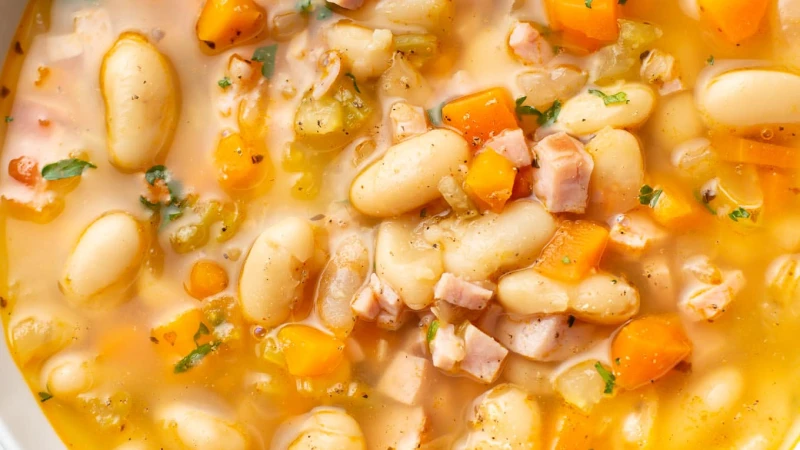 Ham And Bean Soup Recipe Using Canned Beans
