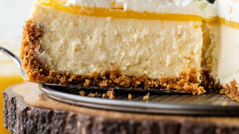 Lemon Cheese Cake Recipe