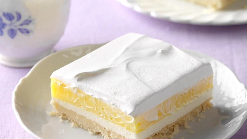 Lemon Pudding Dessert Recipe