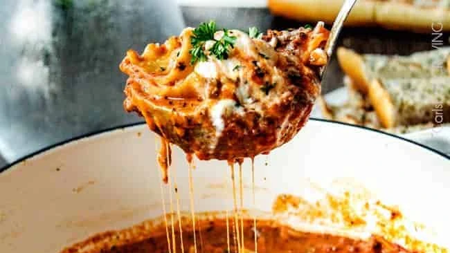 One Pot Lasagna Soup Recipe