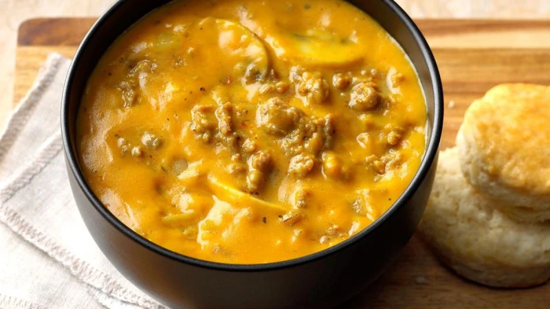 Pumpkin Sausage Soup Recipe