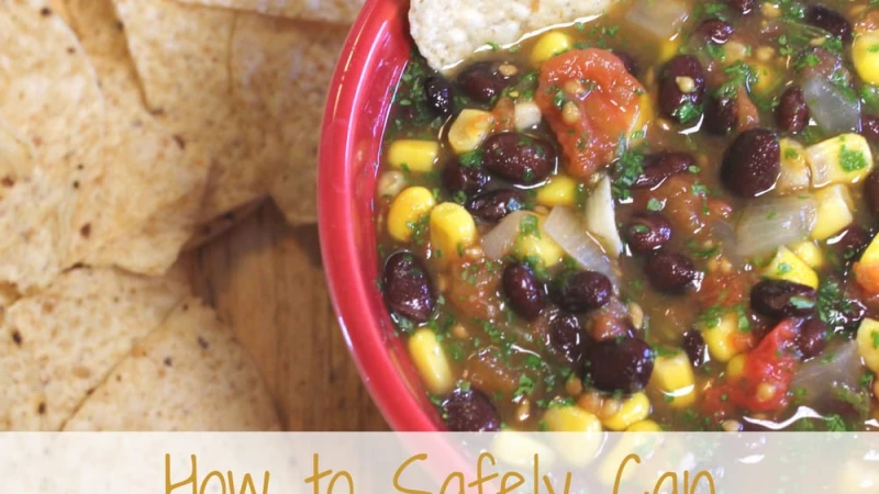 Recipe For Canning Black Bean And Corn Salsa