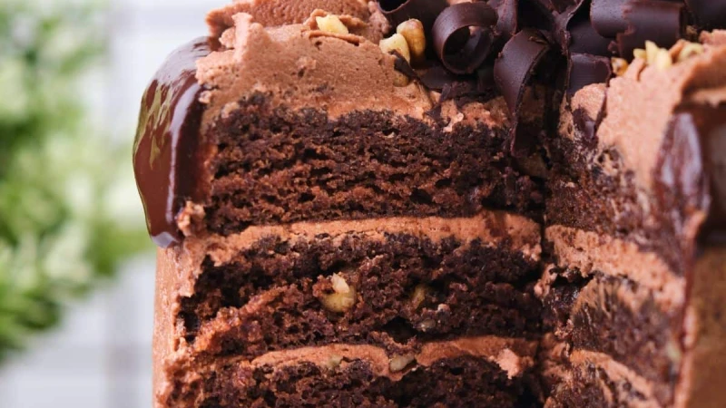 Recipe For Chocolate Walnut Cake