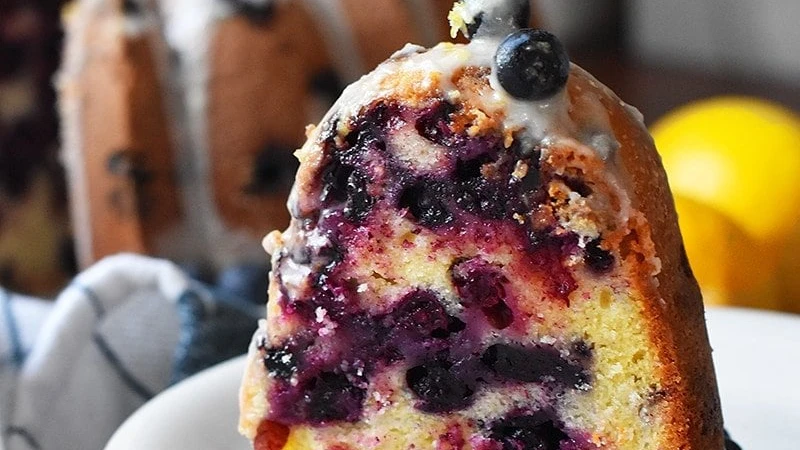 Recipe Lemon Blueberry Bundt Cake