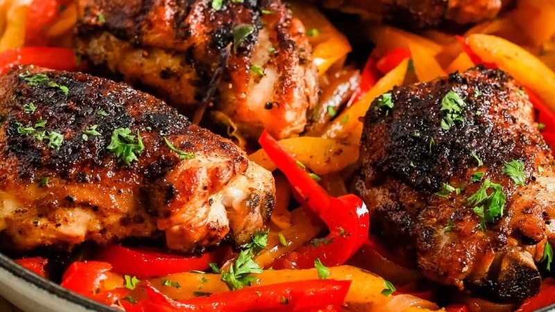 Recipes For Bell Peppers And Chicken