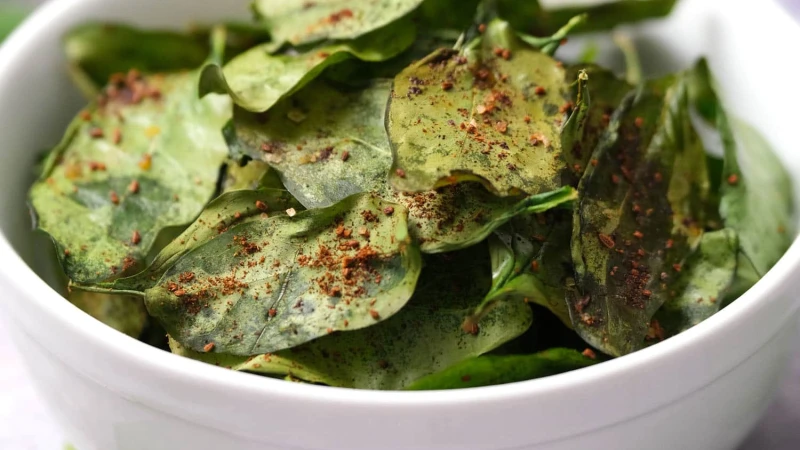Spinach Chips Recipe