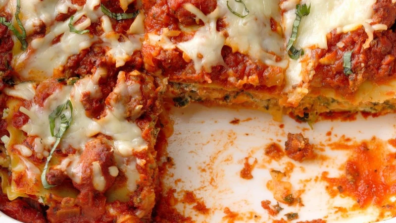 Spinach Lasagna Recipe With Meat