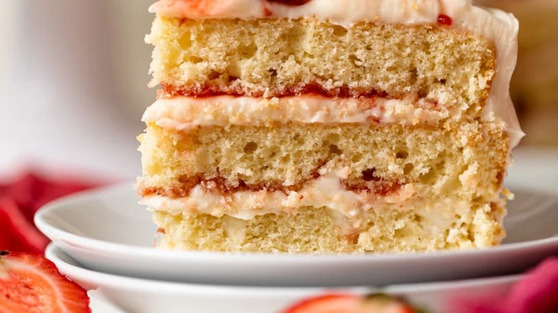 Strawberry Shortcake Birthday Cake Recipe