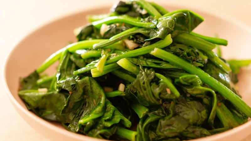 Taiwan Spinach Recipe