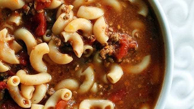 Tomato Macaroni Soup Recipe