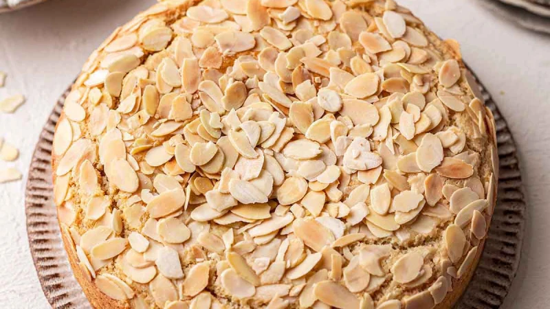 Vegan Almond Cake Recipe