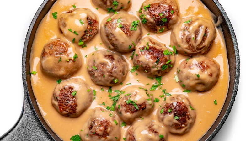 Vegan Swedish Meatballs Recipe