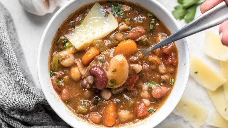 Vegetarian 15 Bean Soup Recipe