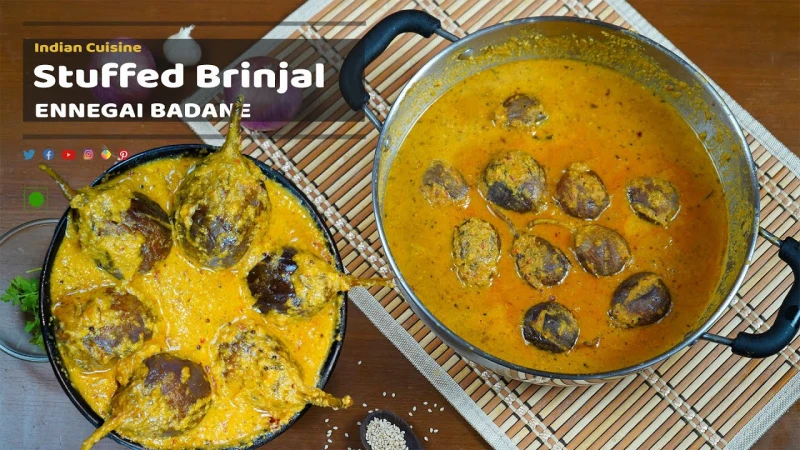 Brinjal Ennegayi Recipe Andhra Style