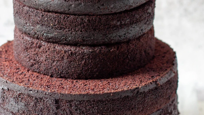 Chocolate Cake Recipe For Stacking