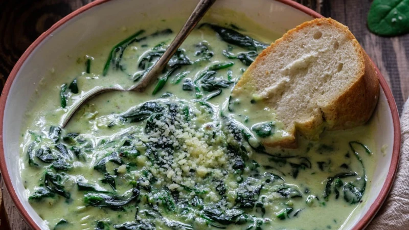 Cream Of Spinach Soup Recipes