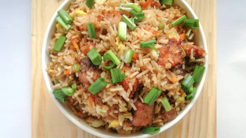 Fish Fried Rice Recipe