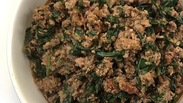 Ground Chicken Spinach Recipe