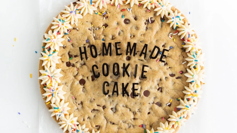 Mini Cookie Cake Recipe