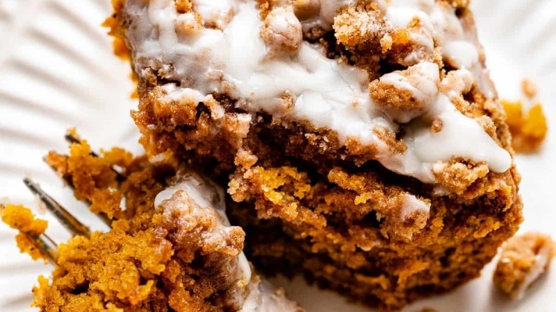 Pumpkin Crumb Cake Recipe