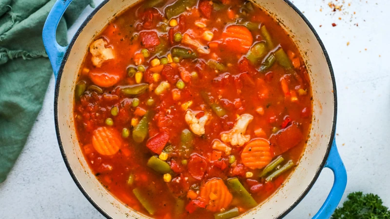 Soup Recipe Frozen Vegetables