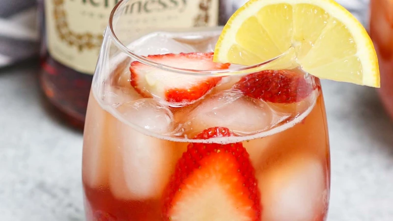 Strawberry Hennessy Drink Recipe