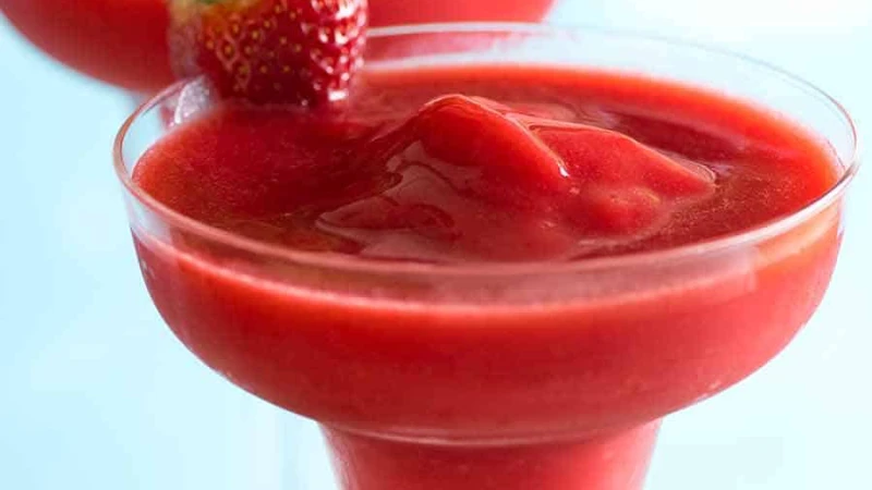 Strawberry Ice Drink Recipe