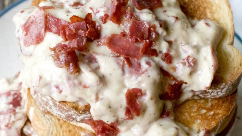 U.s. Navy Recipe For Chipped Beef On Toast