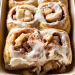 Apple Cinnamon Rolls with Apple Pie Filling