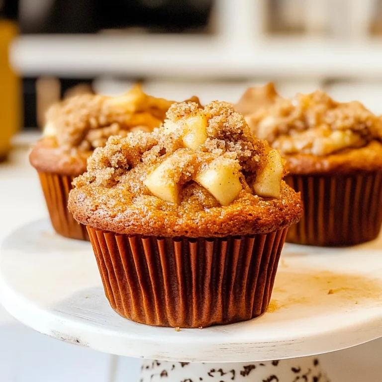 Apple Pumpkin Streusel Muffins Small Batch