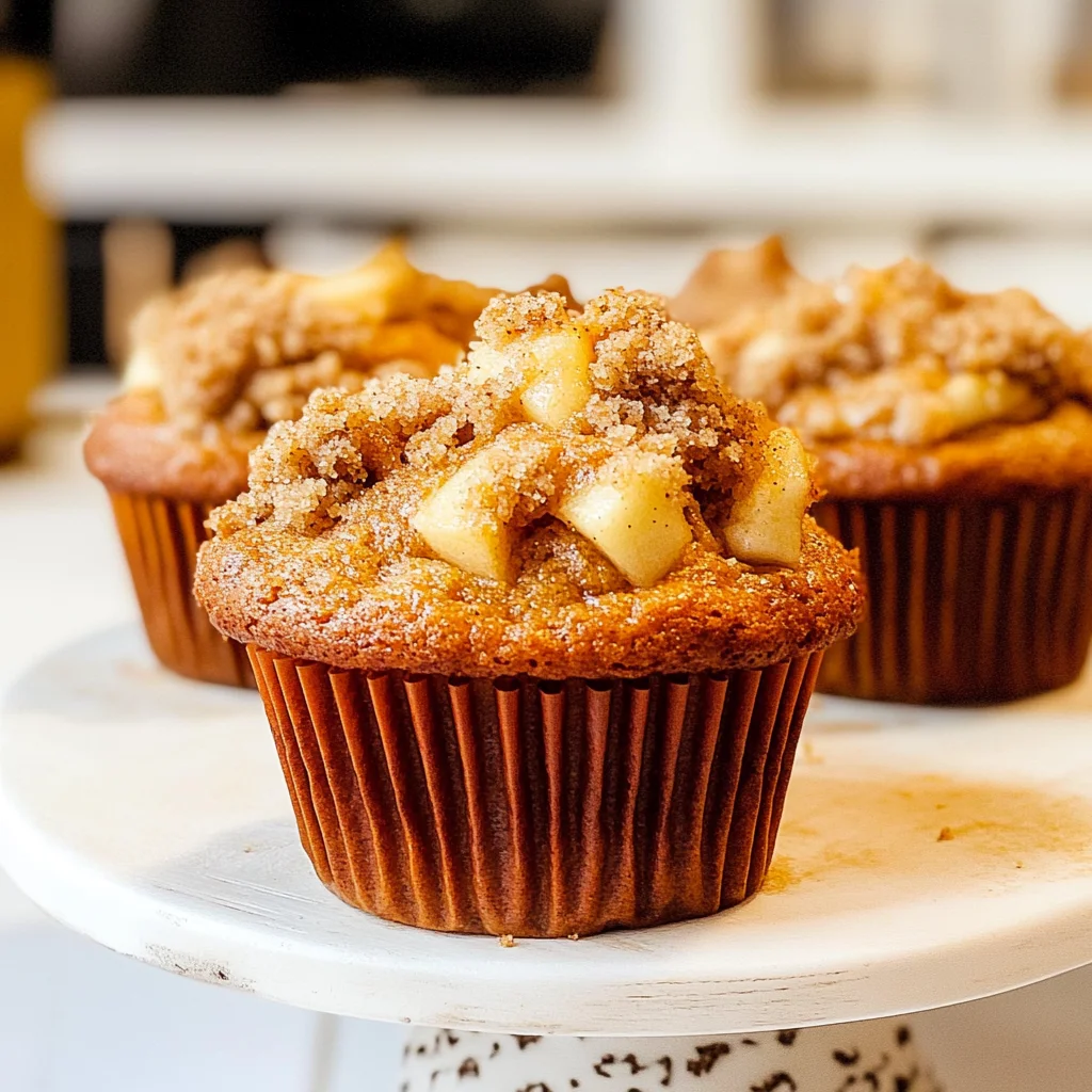 Apple Pumpkin Streusel Muffins Small Batch