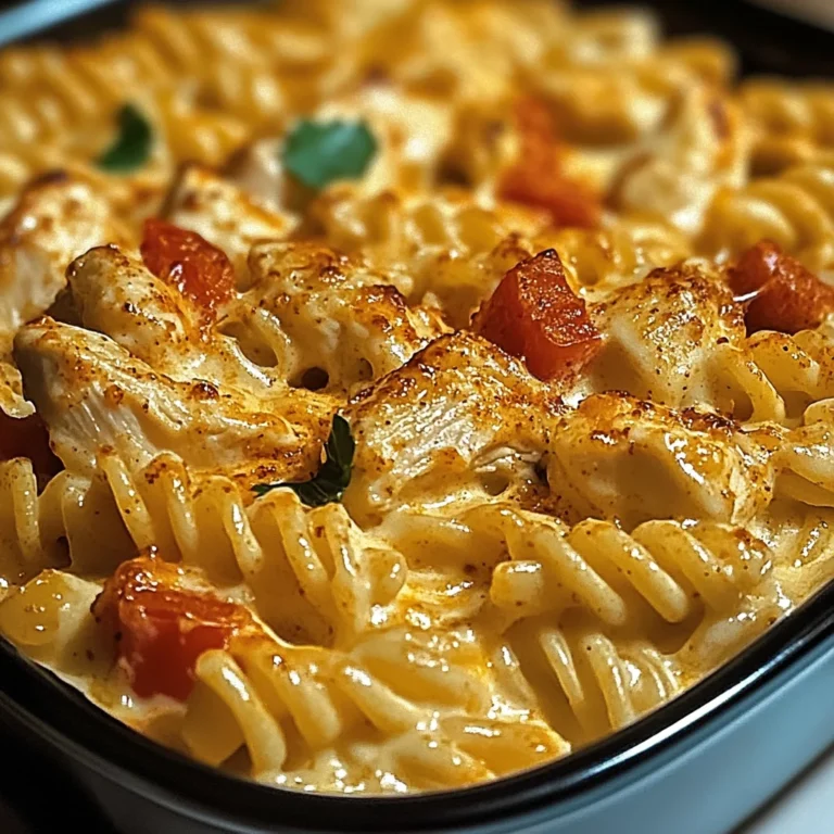 Cajun Cream Cheese Chicken Pasta Bake Recipe