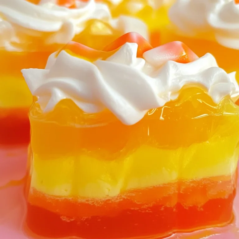Candy Corn Jello