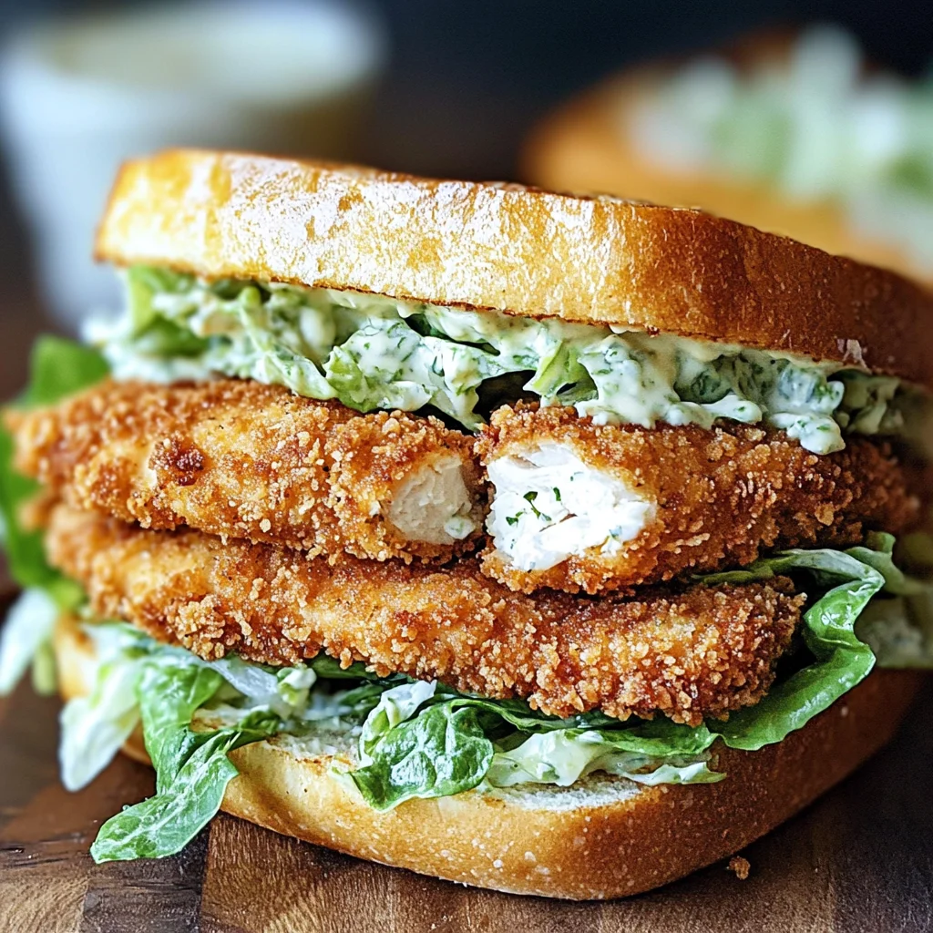 Crispy Chicken Caesar Sandwich: A Delicious Twist on a Classic Favorite