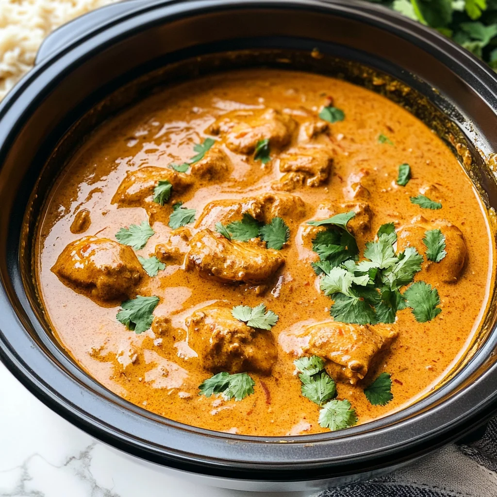Crockpot Butter Chicken