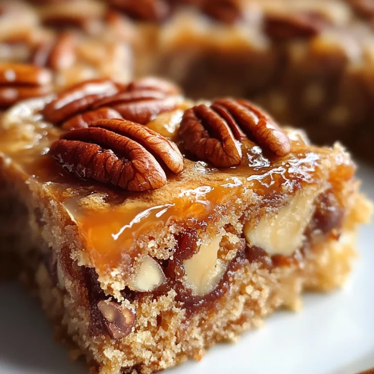 Delicious Gooey Butter Pecan Cake