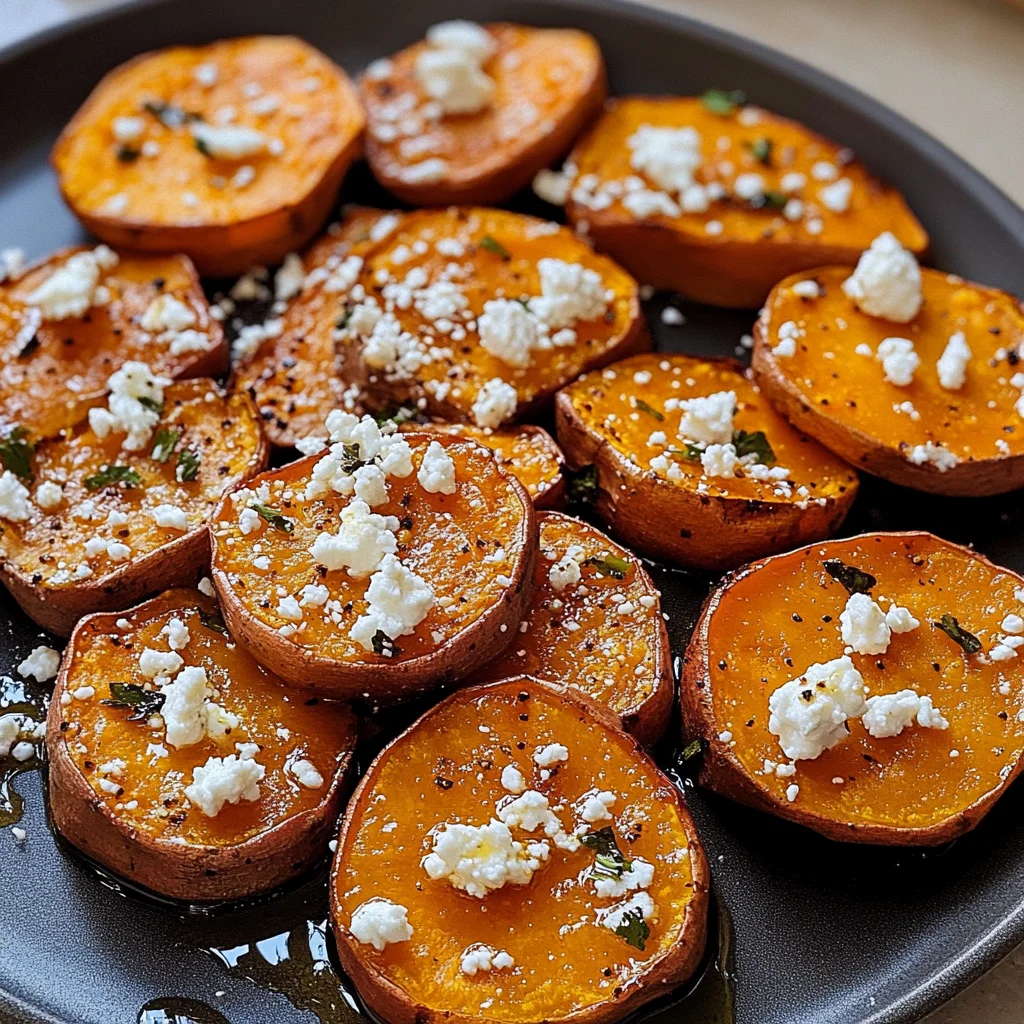 Delicious Honey Feta Sweet Potato Rounds Recipe for Any Meal