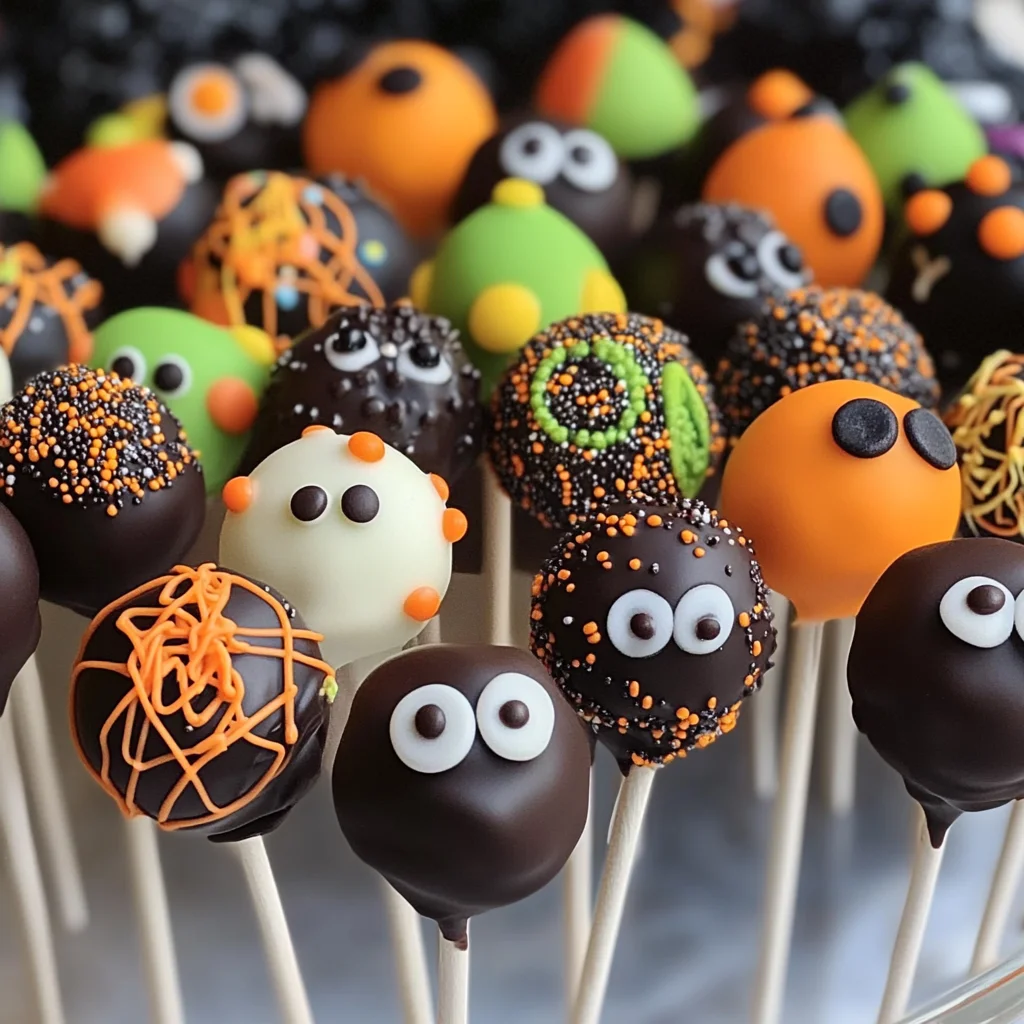 Halloween Cake Pops