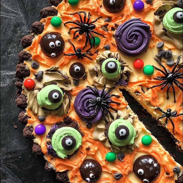 Halloween Cookie Cake
