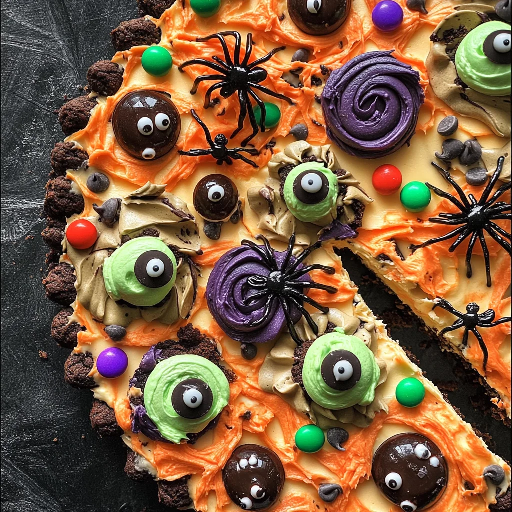 Halloween Cookie Cake