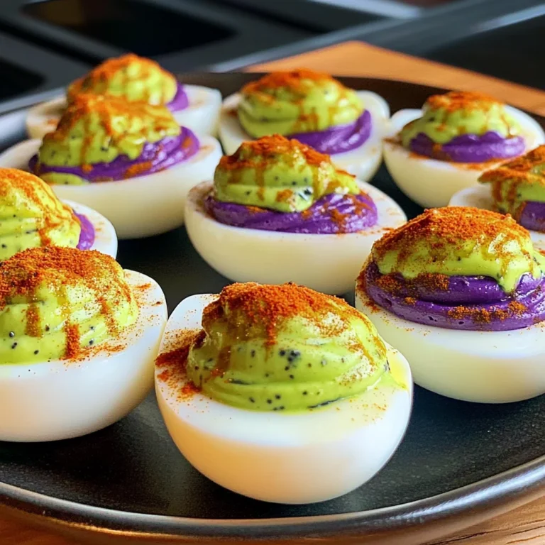 Halloween Deviled Eggs Recipe That's SUPER Spooky!
